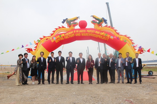 Khởi công dự án DH Logistics Property Việt Nam, Khu công nghiệp Minh Quang, tỉnh Hưng Yên
