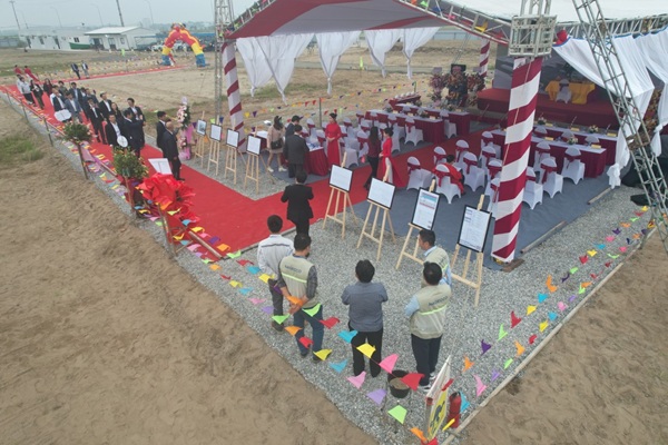 Khởi công dự án DH Logistics Property Việt Nam, Khu công nghiệp Minh Quang, tỉnh Hưng Yên