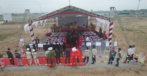 Khởi công dự án DH Logistics Property Việt Nam, Khu công nghiệp Minh Quang, tỉnh Hưng Yên