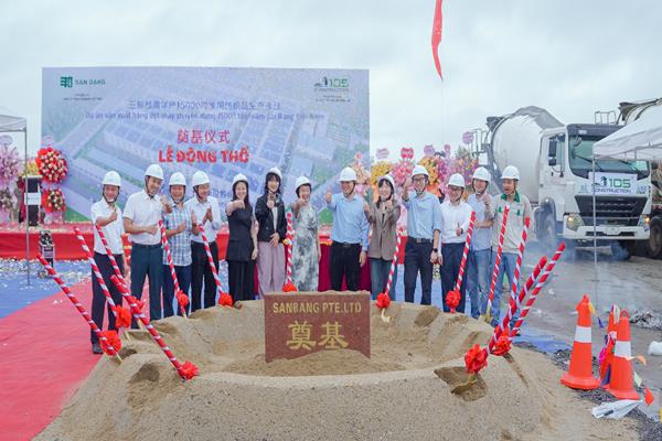 Động thổ dự án SanBang Việt Nam, Aurora IP, tỉnh Nam Định