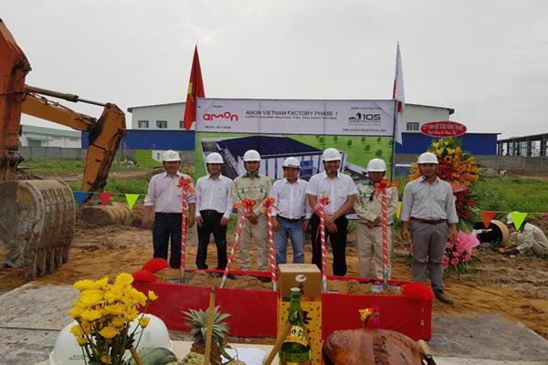 Khởi công dự án AMON tại Khu công nghiệp Bàu Bàng, tỉnh Bình Dương