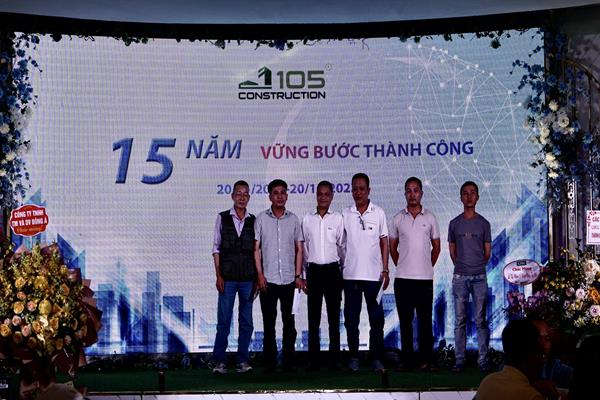 Kỷ niệm 15 năm thành lập Công ty Cổ phần Xây dựng 105 (20/11/2007 – 20/11/2022)
