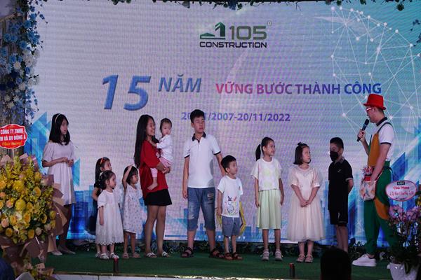 Kỷ niệm 15 năm thành lập Công ty Cổ phần Xây dựng 105 (20/11/2007 – 20/11/2022)