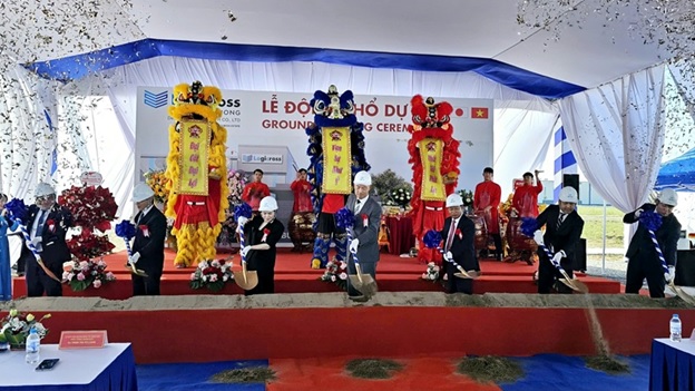 Lễ khởi công dự án Logicross Hải Phòng, KCN Đình Vũ, TP Hải Phòng