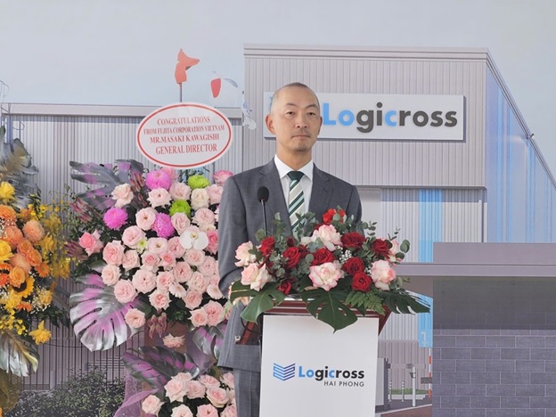 Lễ khởi công dự án Logicross Hải Phòng, KCN Đình Vũ, TP Hải Phòng