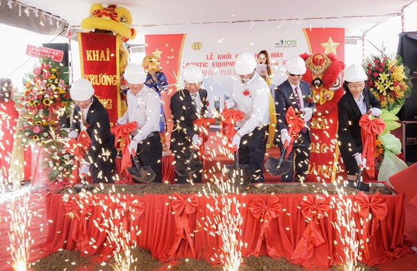 Lễ khởi công xây dựng Công ty TNHH Thiết bị Logistics Xinquang Việt Nam