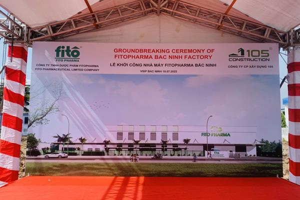 Lễ khởi công xây dựng Nhà máy Fito Pharma, Khu công nghiệp VSIP, tỉnh Bắc Ninh