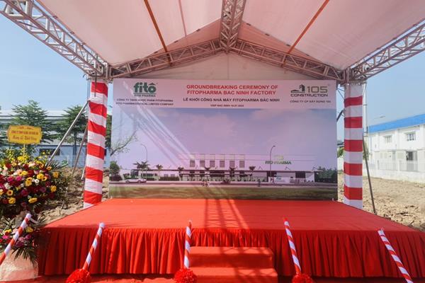 Lễ khởi công xây dựng Nhà máy Fito Pharma, Khu công nghiệp VSIP, tỉnh Bắc Ninh