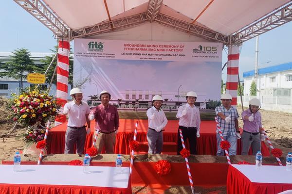 Lễ khởi công xây dựng Nhà máy Fito Pharma, Khu công nghiệp VSIP, tỉnh Bắc Ninh