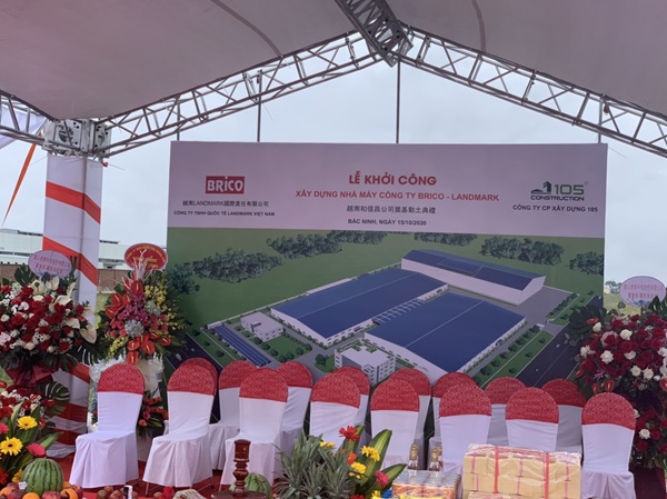 Lễ khởi công xây dựng Nhà máy Landmark Việt Nam, KCN Thuận Thành II