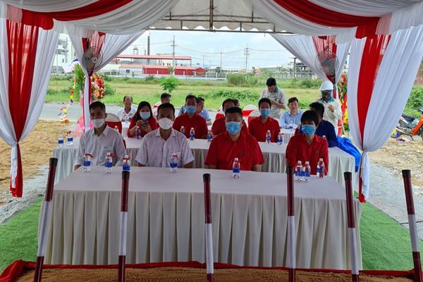 Lễ khởi công xây dựng Nhà máy Nhựa Ninh Ba Changya giai đoạn 3, Khu công nghiệp TTC, tỉnh Tây Ninh
