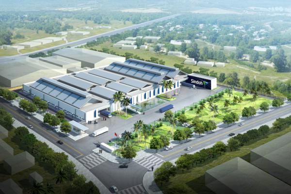 Lễ khởi công xây dựng Nhà máy Sindoh Việt Nam tại KCN Khai Quang, Vĩnh Phúc