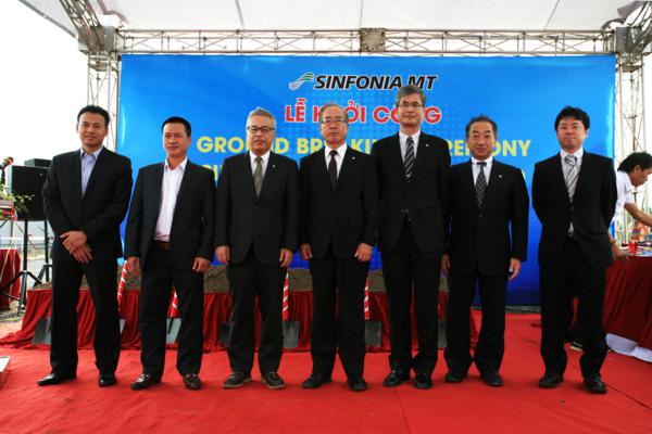 Lễ khởi công xây dựng nhà máy Sinfonia Việt Nam tại KCN Đồng Văn II, Hà Nam