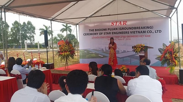 Lễ khởi công xây dựng Nhà máy Star Engineers tại KCN Bình Xuyên, Bình Xuyên, Vĩnh Phúc